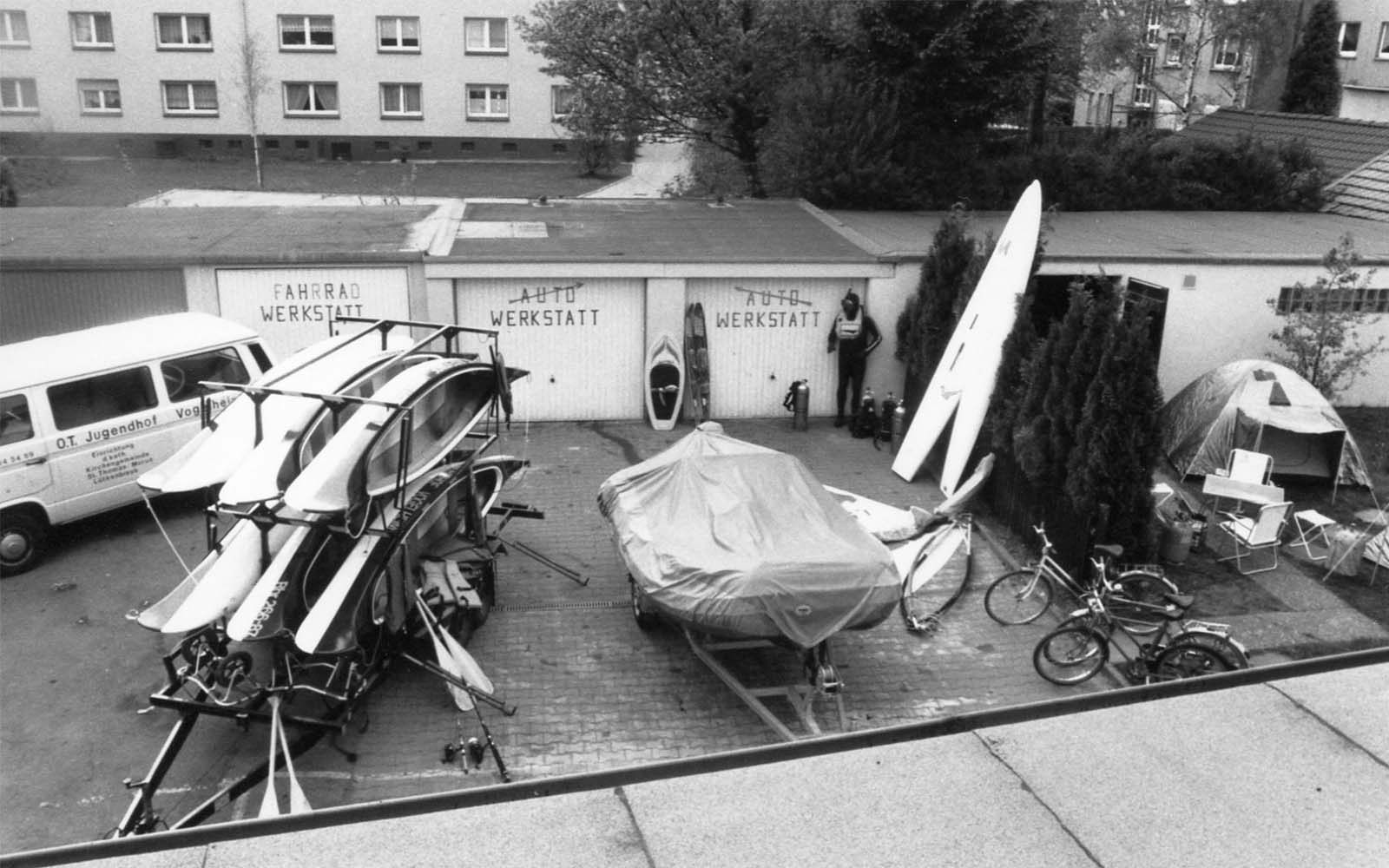 Historisches Bild des Jugendhofs Vogelheim
